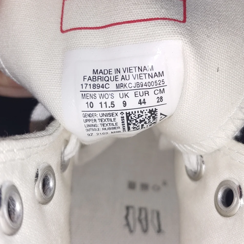 Split run star hike hi top spike sole chucks - Picture 7 of 8
